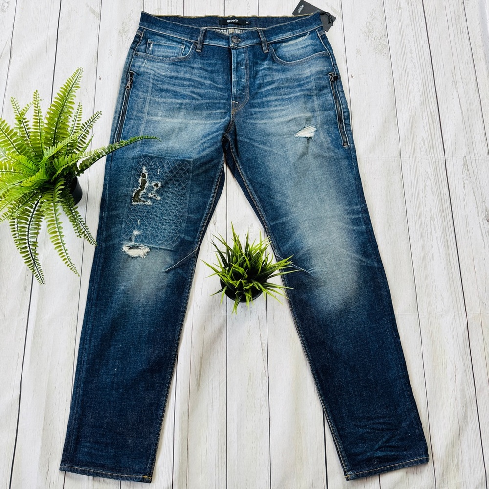 🇬🇧Hudson Sartor Relaxed Skinny Jeans Size 36